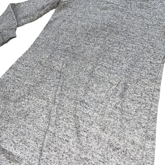 Jack by BB Dakota Day Off Knit Lace Up Back Gray Sweater Dress Size XS - Picture 6 of 9